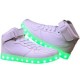 High Top Luminous Casual LED Shoes Women Shoes with USB Charging